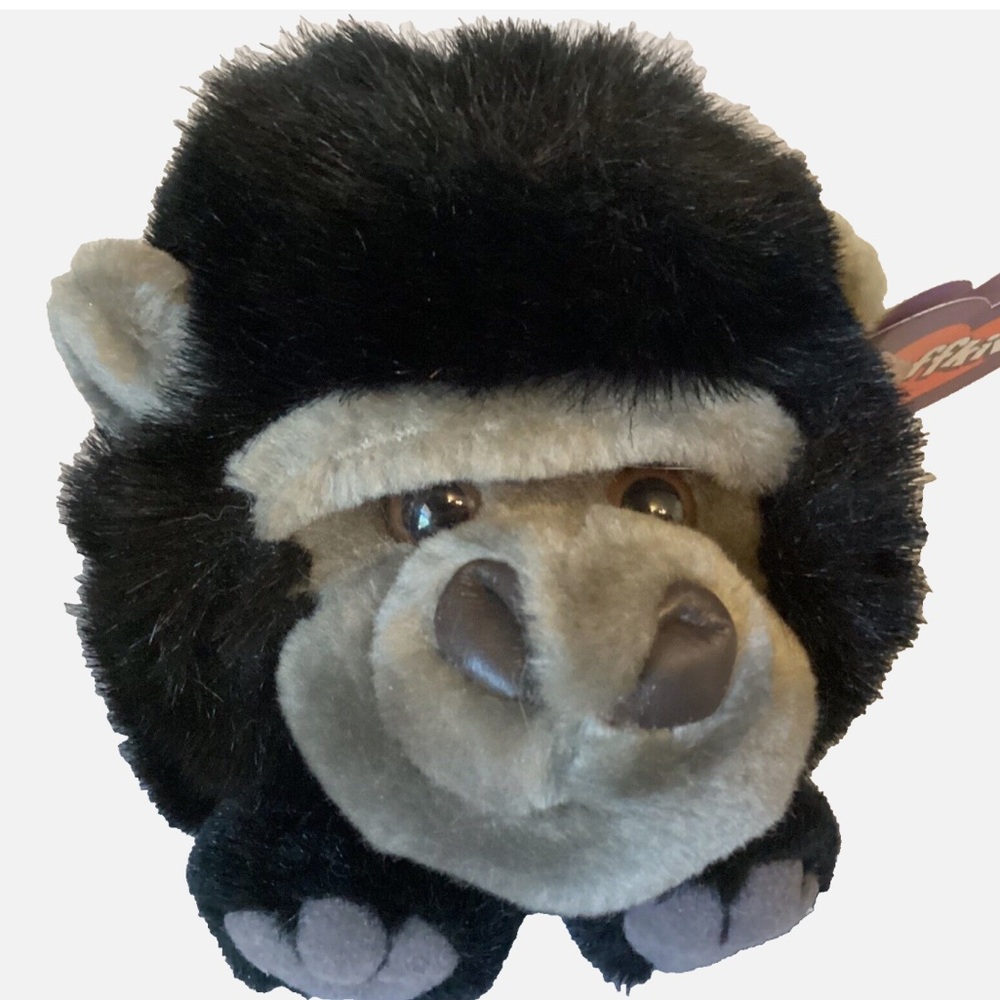Puffkins Plush Max the Gorilla by Swibco Vintage 1997 with tags